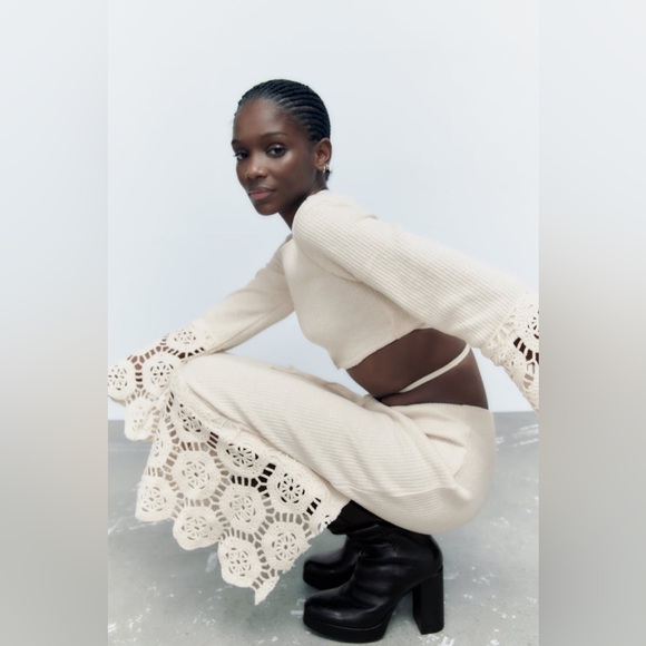 Zara Crochet Midi Skirt‎ - Picture 13 of 17